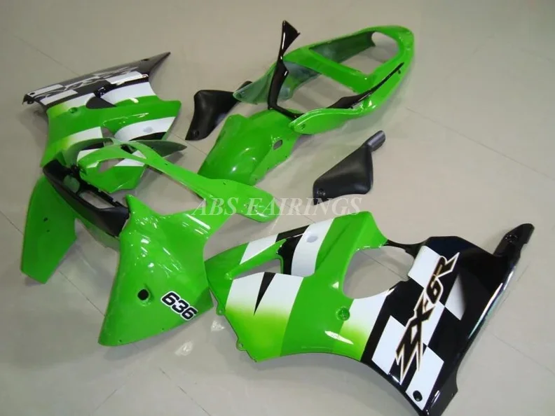 

Комплект обтекателей для мотоцикла KAWASAKI ZX-6R ZX6R 636 2000 2001 00 01 02