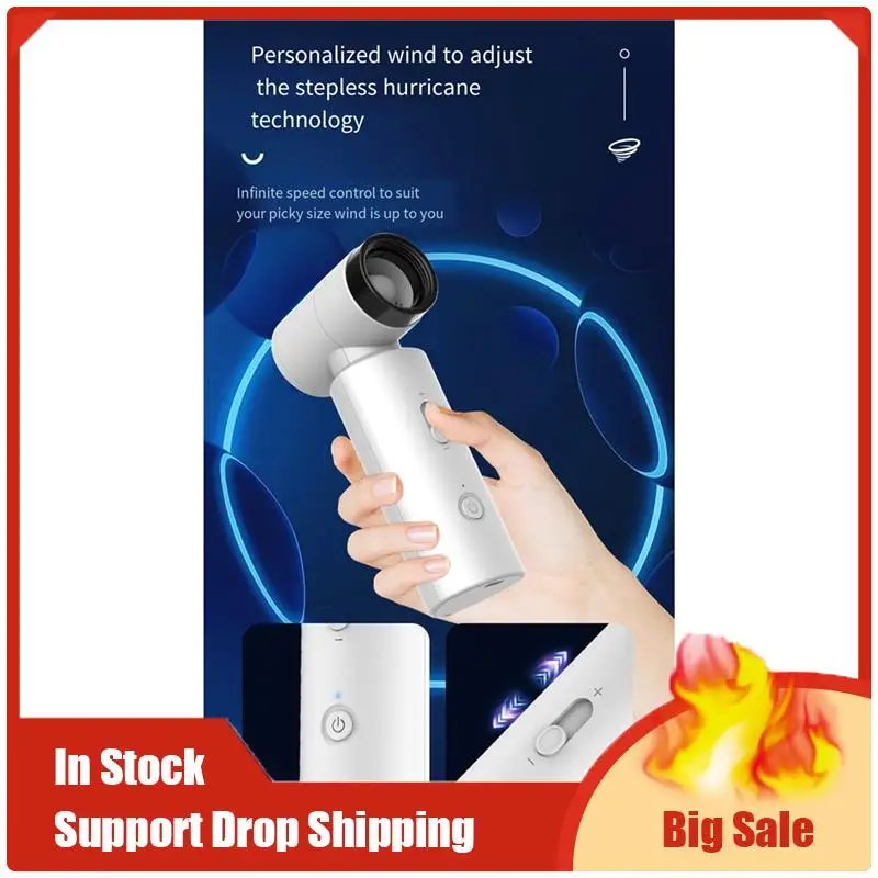 

A70U New Turbo Fan 80000RPM Portable Wireless Handheld Small Fan Rechargeable Mini Brushless High-Speed Fan For Outdoor