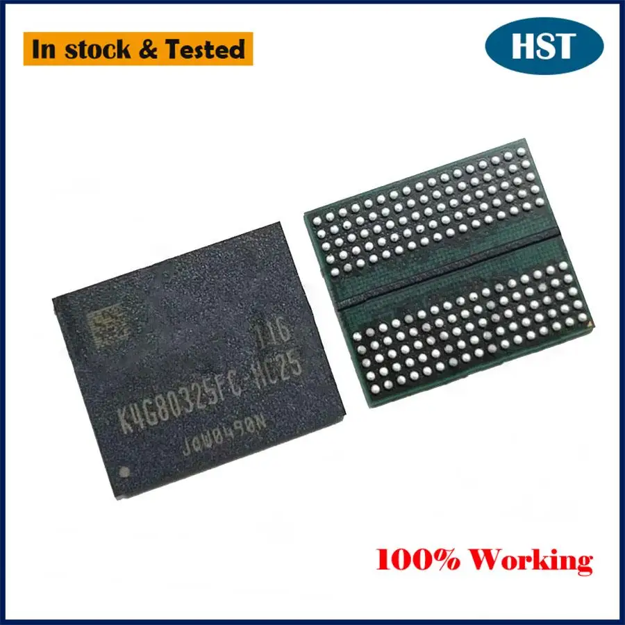 Original New K4G80325FC-HC25 DDR5 8G IC Chip BGA Chipset