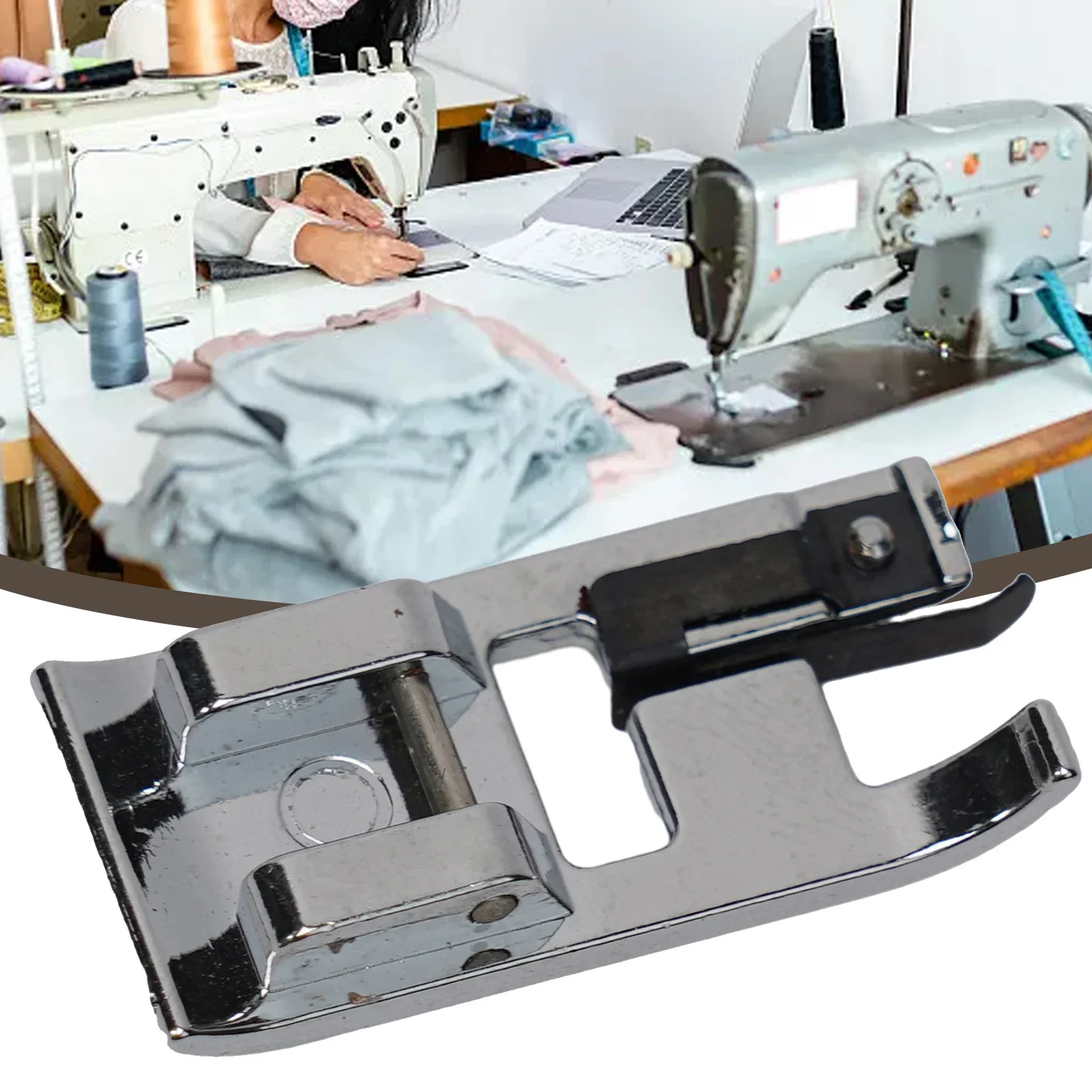 Sewing Machine Sewing Foot 1 Pc 3.5*1.5*0.6cm For Sewing Tasks Household Overlocking Presser Foot Durable High-Quality