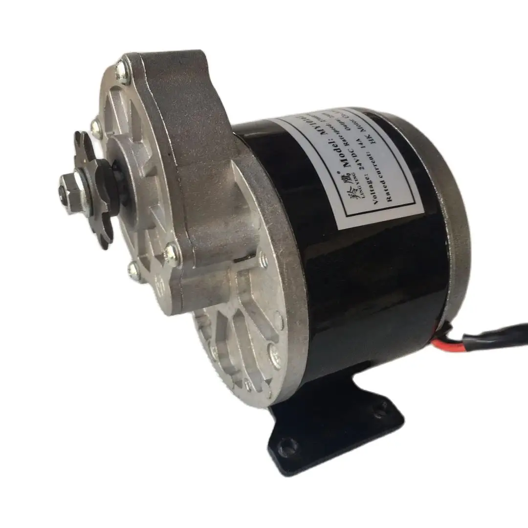 24V 350W Brushed Reduced Speed DC Permanent Magnet Motor My1016Z DC Motor Machinery