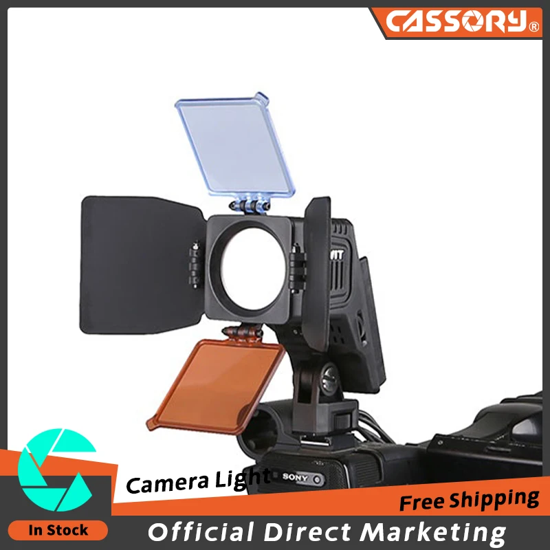 

CASSORY 137D COB LED On-camera Light