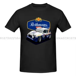 2024 Fashion British car fans Metro 6R4 classic rally racer car T-Shirt Group B Tee shirt