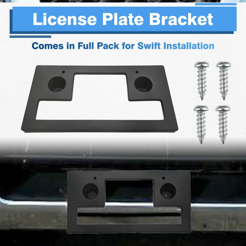 

962107S000 Front Bumper License Plate Bracket For Nissan Armada Off-Road Titan PRO-4X LE SE For Ford Police Interceptor Utility