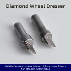 Sintered Diamond Dresser Pen Square Head Cutters For Grinding Wheel Grooves Repair and Step Forming Bench Grinder Tools