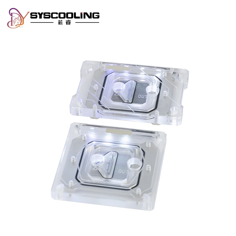 

Водяной блок процессора SysCooling, совместимый с кулером ARGB AM5 Intel LGA 1851,115X,1200,2011,1700,AMD,AM3,AM4