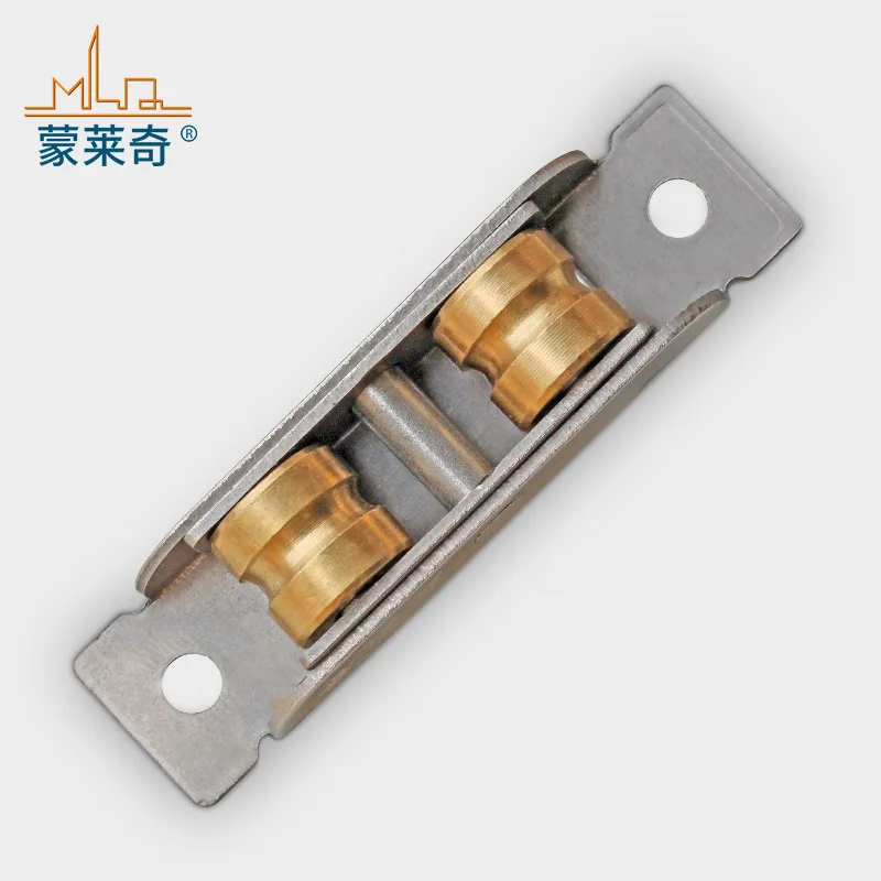 

2Pcs Plastic Steel Window 88 Type Concave Wheel Sliding Window Pulley Push-Pull Window Roller Slot Wheel