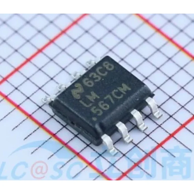 12PCS LM567CM LM567CMX/NOPB  SOP8 100% New