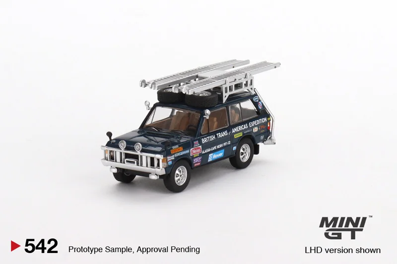 

TSM MINI GT 1:64 #542 Range Rover 1971 литая модель гоночного автомобиля, детские игрушки в подарок