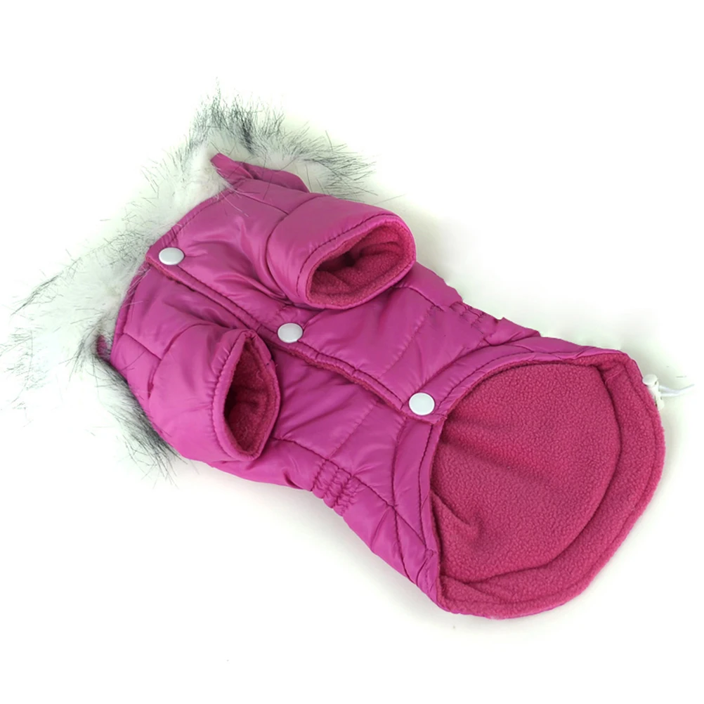 

Pet Coat Dog Clothes for Small Dogs Apparel Clothing Winter Outfit Warm Shirts Coats Zipper