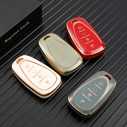 4 5Button TPU Car Key Case Cover for Chevrolet Chevy Malibu Camaro Cruze Traverse Spark Equinox Sonic Volt Protect Shell