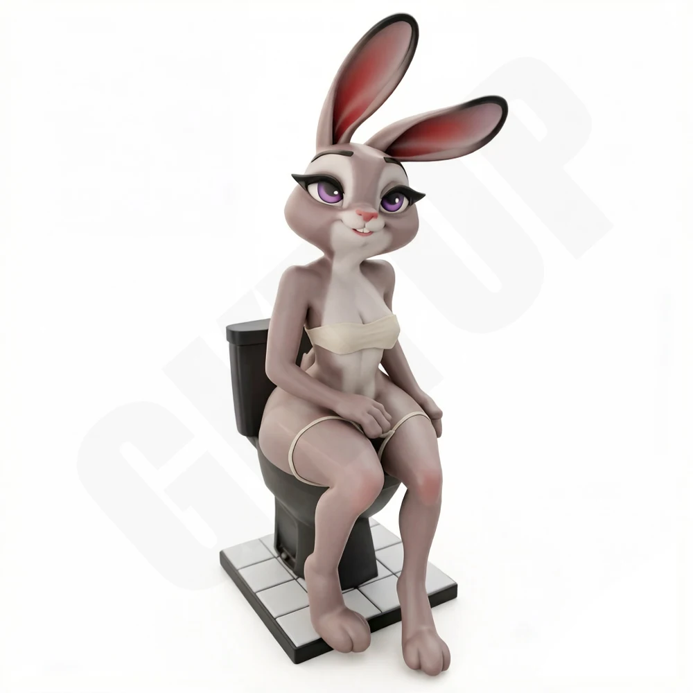 

Масштабная модель 1/24 FUTA Pretty Bunny NSFW: кролик, фигурка из смолы, игрушка, зай, миниатюрная статуэтка, незавершенный набор для сборки, без покраски