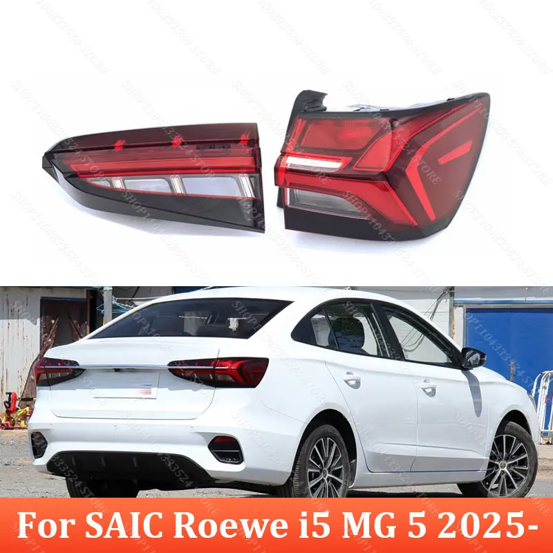 

Задний бампер с фонарем для SAIC Roewe i5 MG 5 2025: задний фонарь, стоп-сигнал