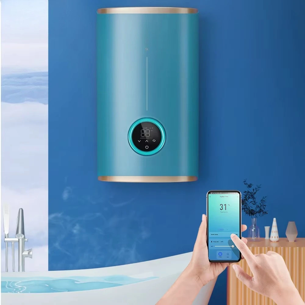 OEM ODM 5.5kW Dual Heating System 25L Storage Tank Hot Water Heater Electric Instant Tankless Geyser for Shower