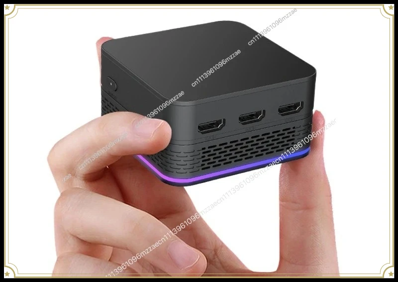 N150 Dual Gigabit Network Port 3 HDMI2.0 Office Game 4K Small Mini Host