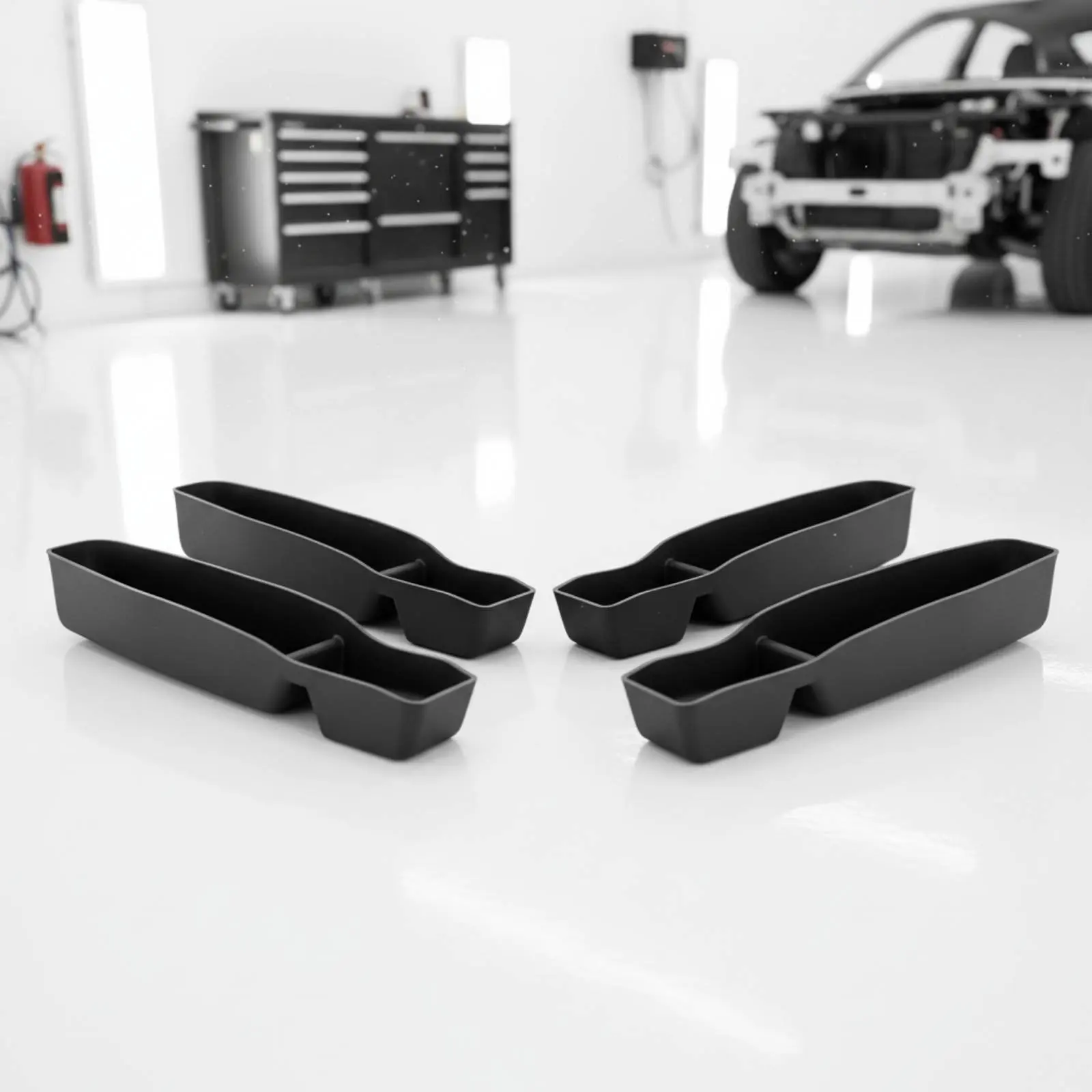 

Набор из 4 органайзеров для дверей автомобиля: компактный держатель для зонтов, простая установка, долговечность