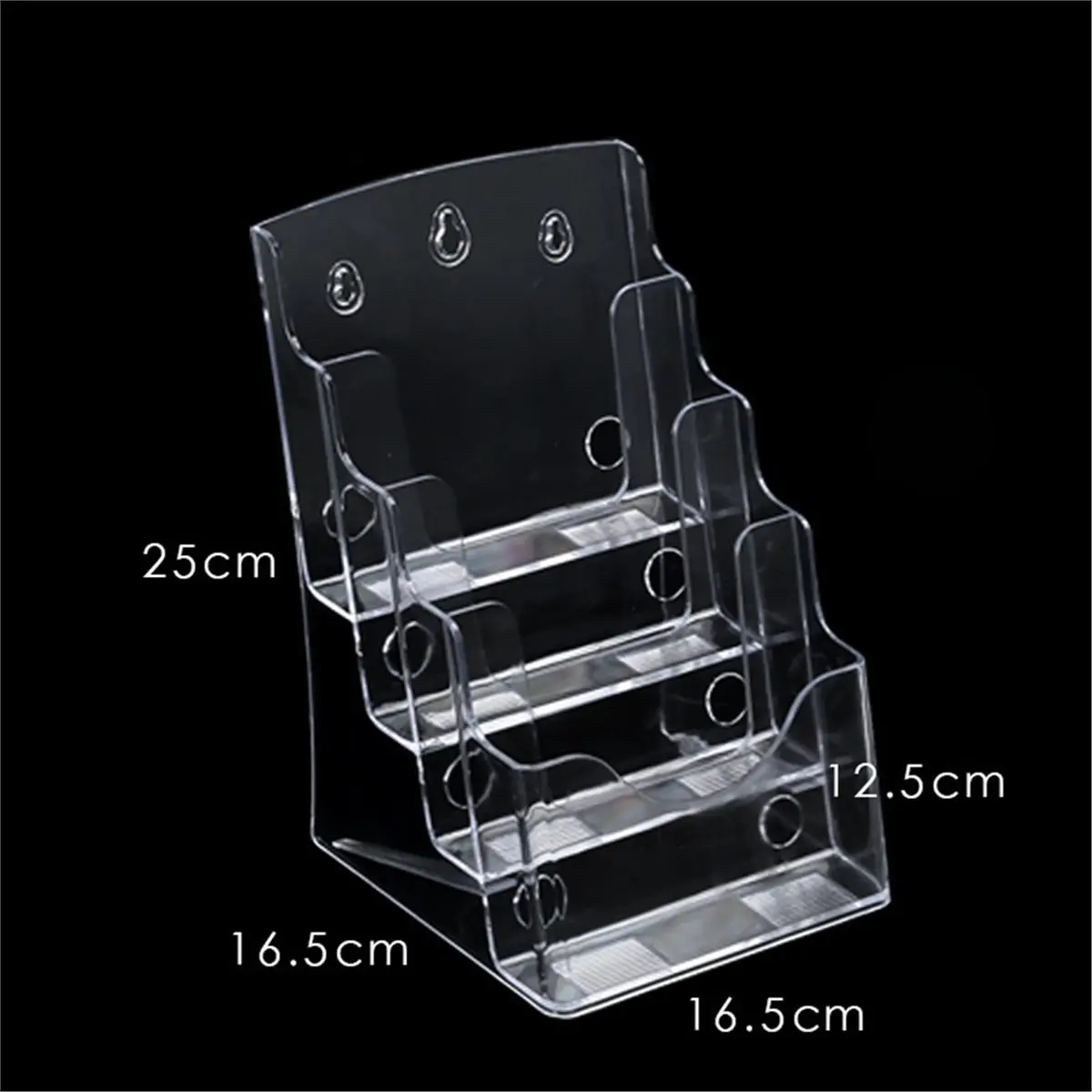 【AT48】 NEW A5 Acrylic Brochure Display Stand Rack Flyer Holder Magazine Organizer