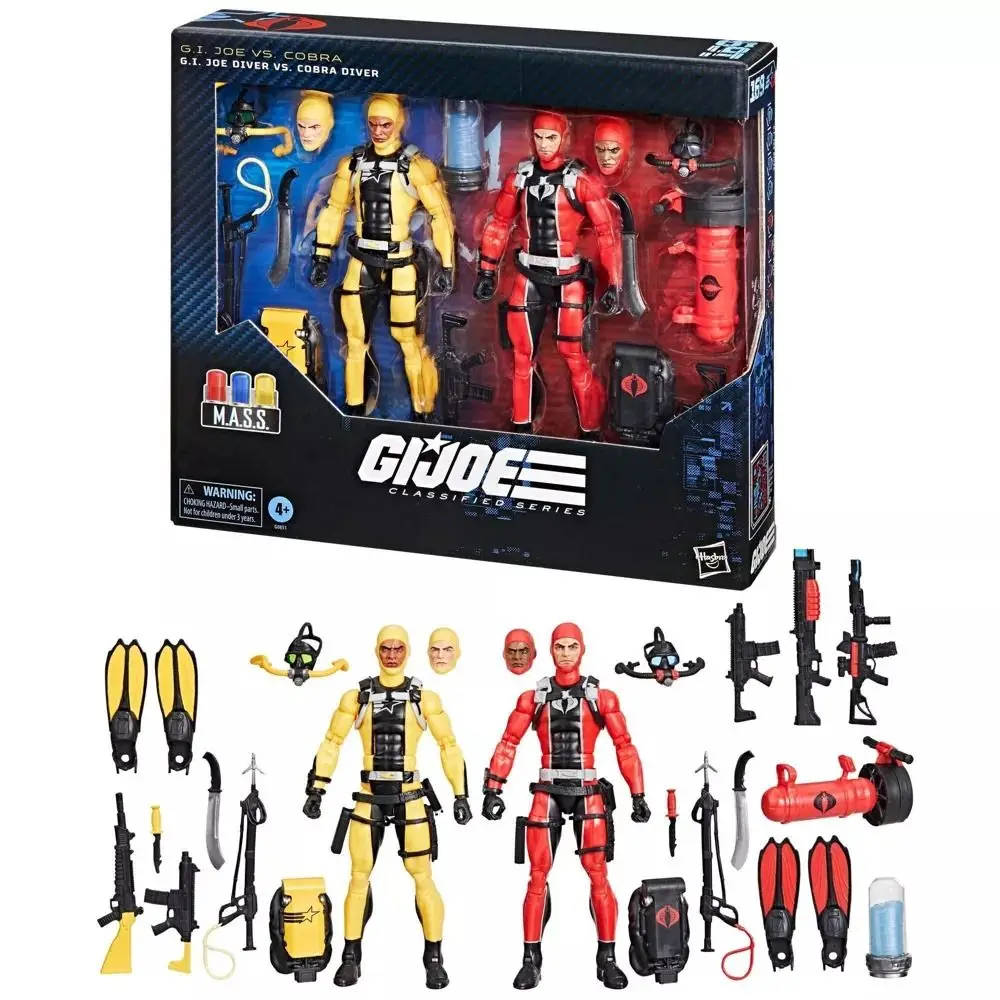 

[Подарочная продажа октябрь] Hasbro G.I. Серия Joe Classified # 169, Г.И. Джо Дайвер против. Кобра Дайвер G0851