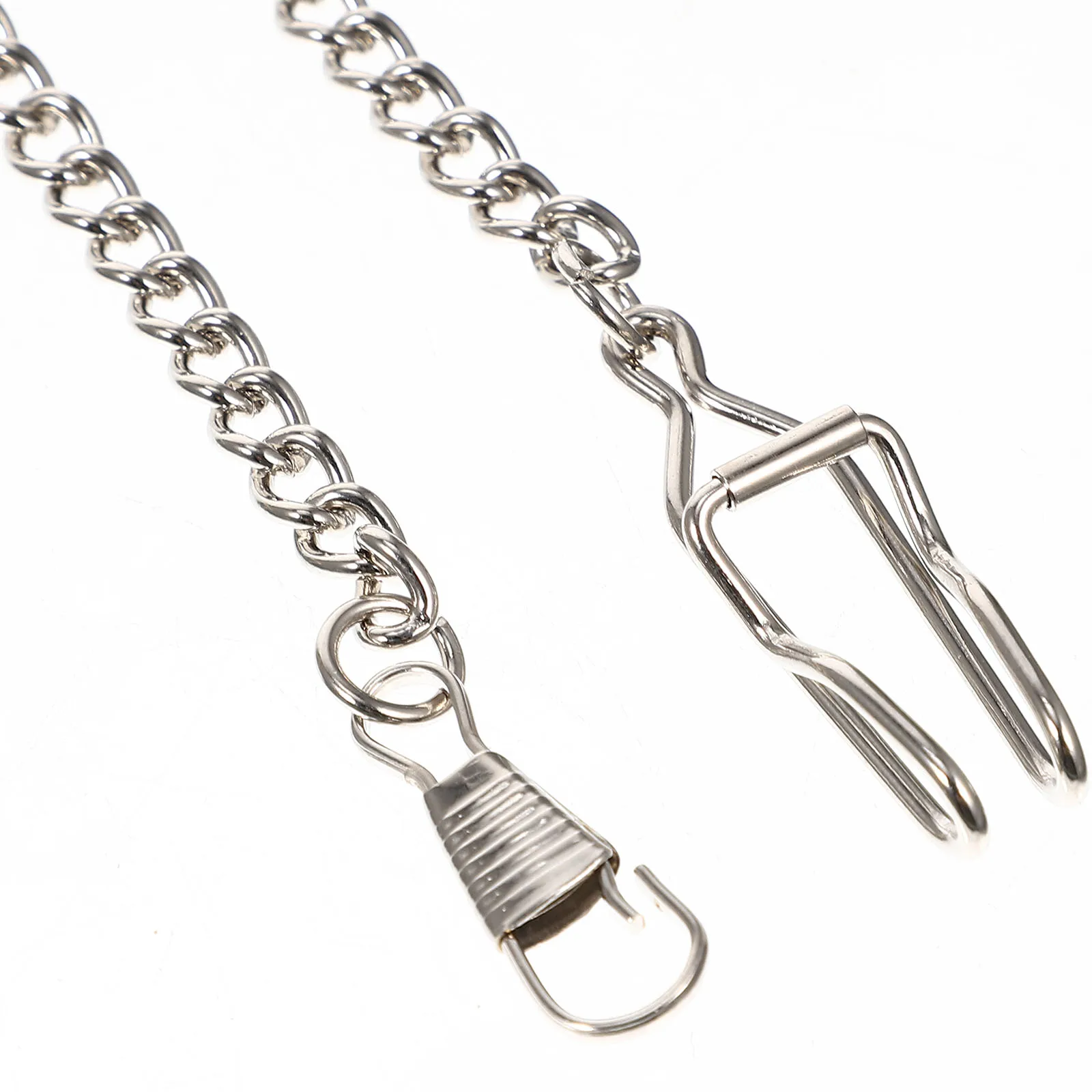 

3pcs Pocket Watch Chain Set Vintage Iron Chains For Pants Wallet Decorative Accessories Men Fashion Lightweight Portable Chain