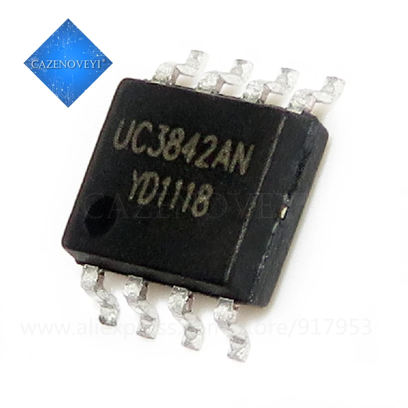 40pcs = 4 kinds * 10pcs UC3842 UC3843 UC3844 UC3845 SOP-8 Each 10pcs kit  In Stock