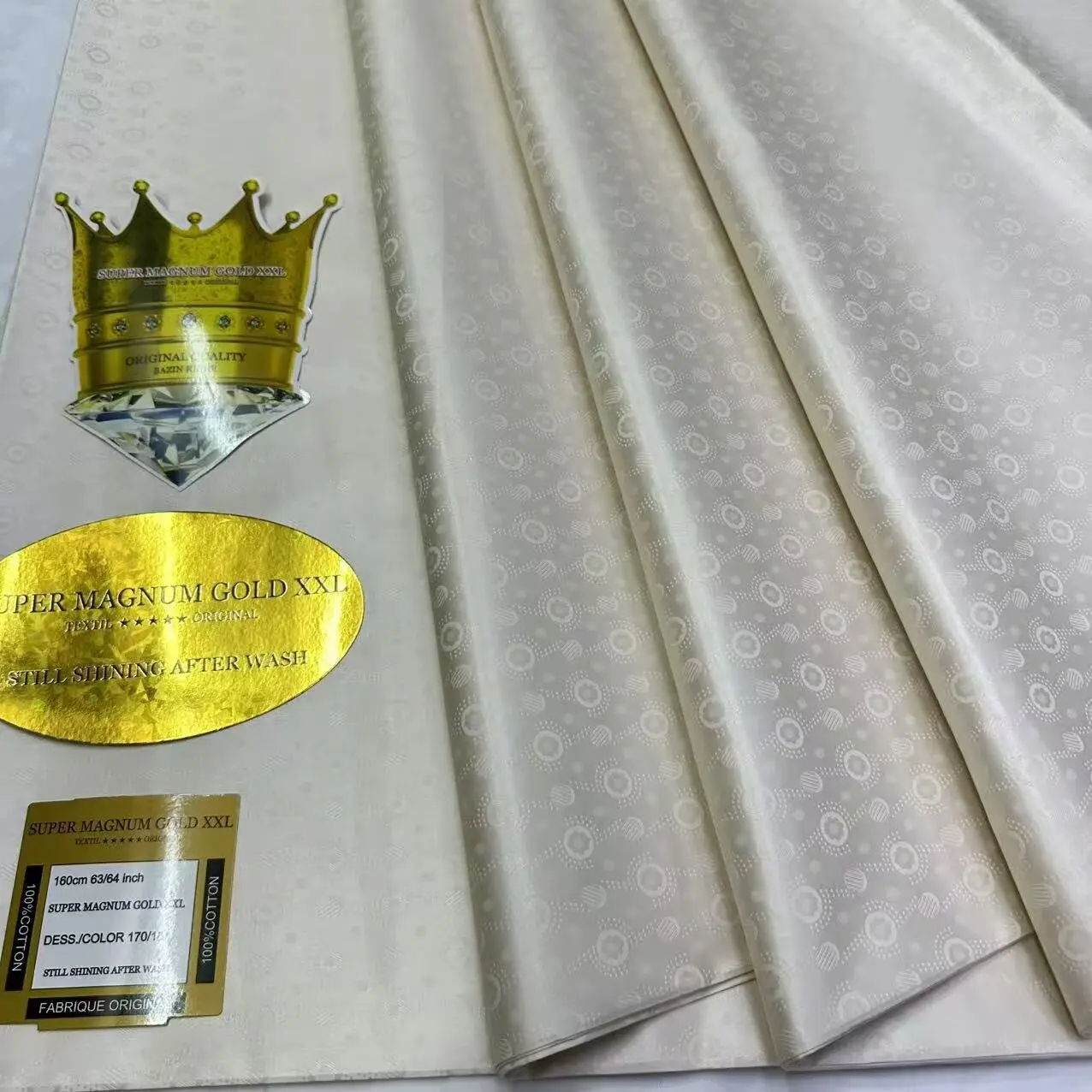 Najnowsza kolekcja 2025: 5 jardów afrykańskiej tkaniny Basin Riche Brode, najmodniejsze hafty, 100% bawełna, koronka na sukienki na przyjęcia weselne.