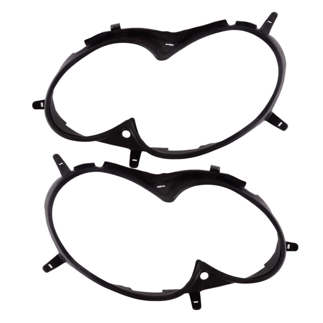 

1 пара черных уплотнителей передних фар для Mercedes-Benz W209 CLK 2003-2007 2008 2009 2098260191 2098260291