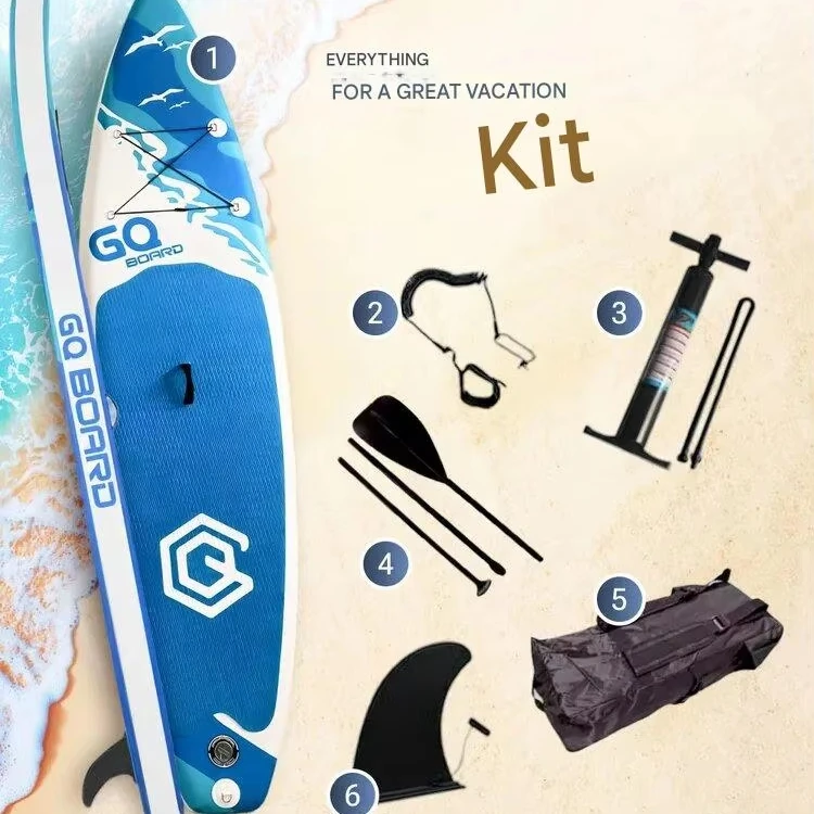 

Заводская надувная доска для серфинга SUP Allround с веслом 2025 года