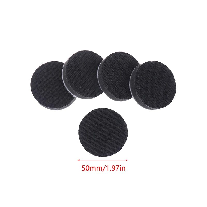 5Pcs 2/3/5 Inch Soft Density Sponge Sanding Pads Interface Pad Polishing Cushion Buffer Backing Pad For Power Tools Accessories