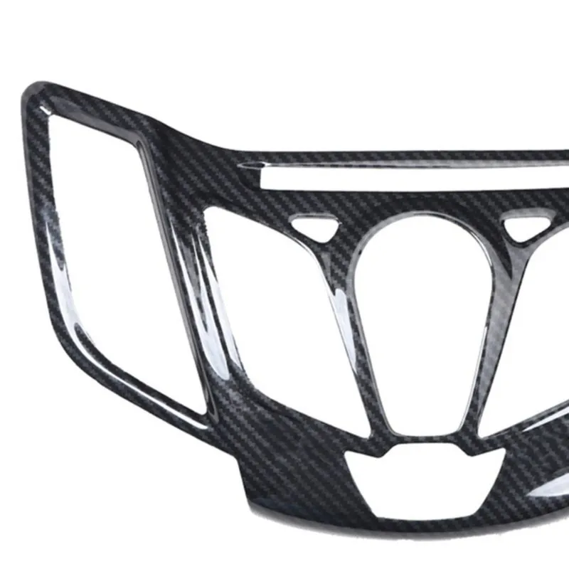 Super promotion : Cache de protection pour panneau de commande central de voiture, autocollant pour Ford Fiesta 2009-2014, acces