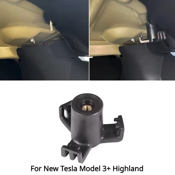 Gancio per bagagliaio per il nuovo Tesla Model 3+ Highland 2021-2024 Supporto per gancio per borsa posteriore Pratico durevole Gancio da 20 kg Accessori interni