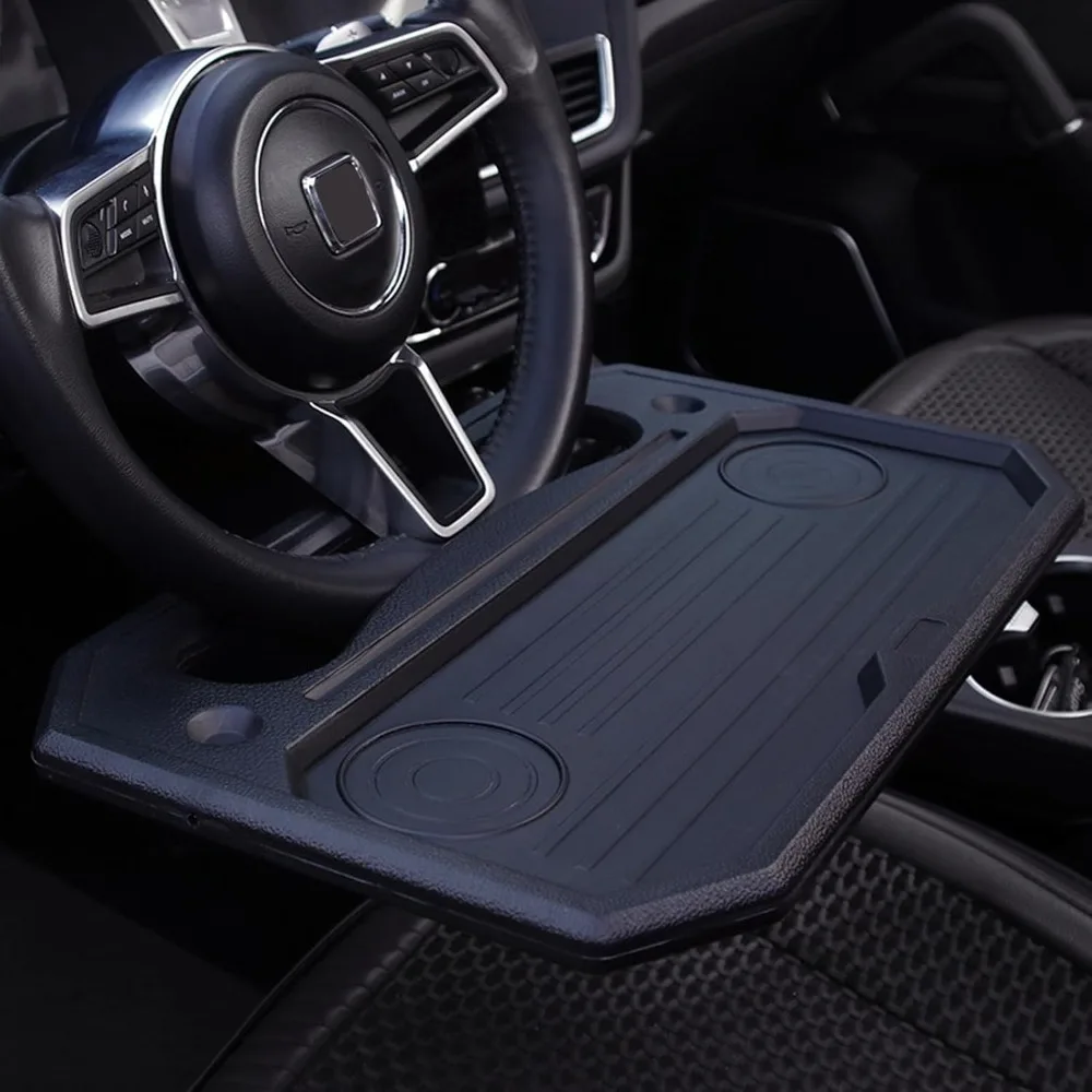 

car steering wheel tray for eating food,steering wheels desk road trip essentials for adults,car table food trays organization,c