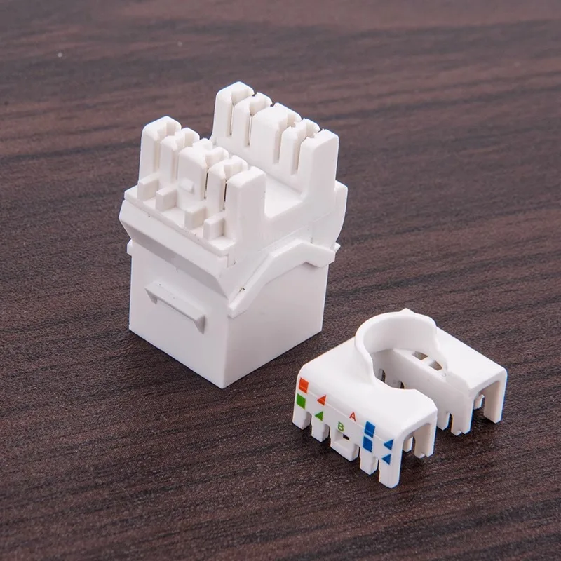 Imagem -03 - Linkwylan-keystone Jack Punch Down tipo Ferramenta de Corte Inclui Friso Rápido Rj45 Cat6a Utp 24 Pcs Set