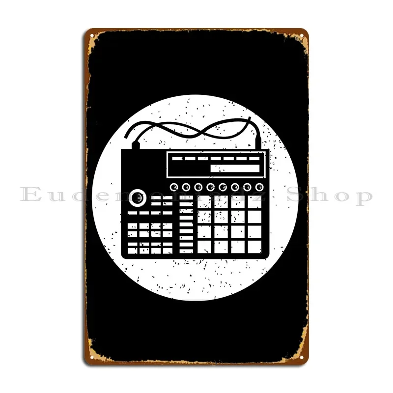 Beat Maker Music Producer Metal Plaque Poster Customized Retro Cinema Create Classic Tin Sign Poster