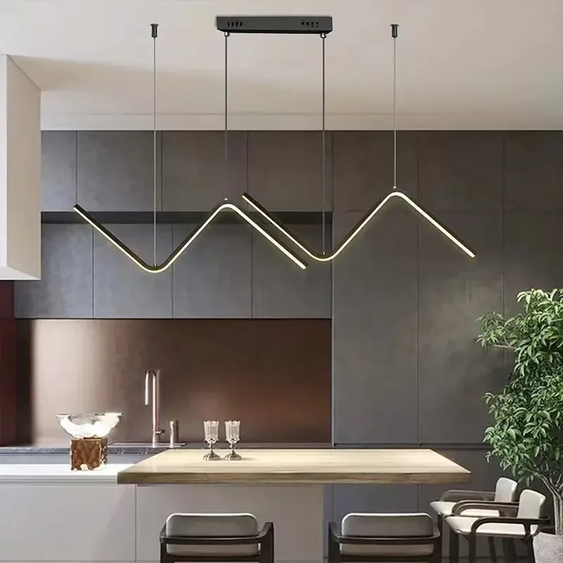 lustre led moderno para mesa de jantar iluminacao suspensa lampada do teto design de suspensao luz pendente cozinha e bar decoracao de casa 01