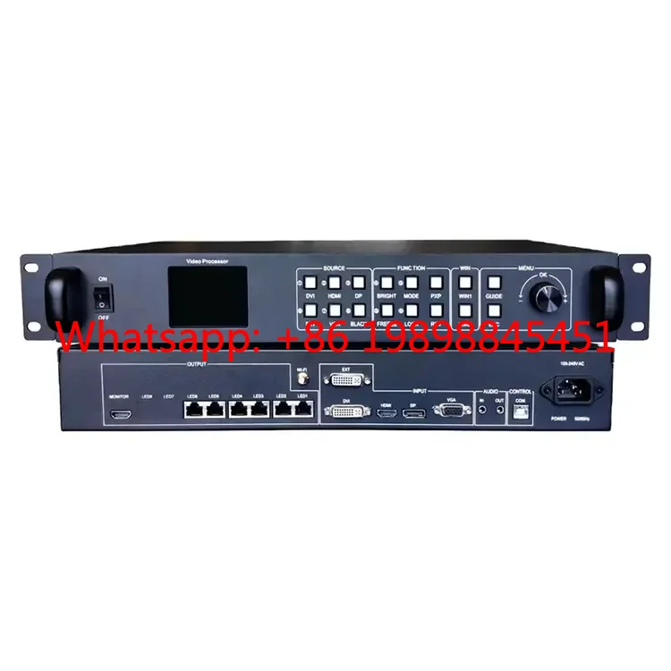 Huidu HD-VP620 LED Processor 6 Ports 3.9M Pixels 4K Wi-Fi Controller