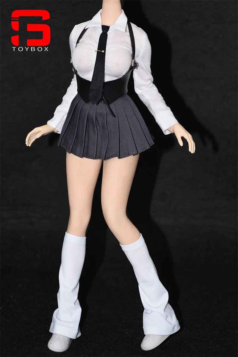 In Voorraad 1/6 Schaal Vrouwelijke Stropdassen Stropdas Enkelsok Kleding Accessoires Model Fit 12-inch TBL PH Soldaat action Figure Body