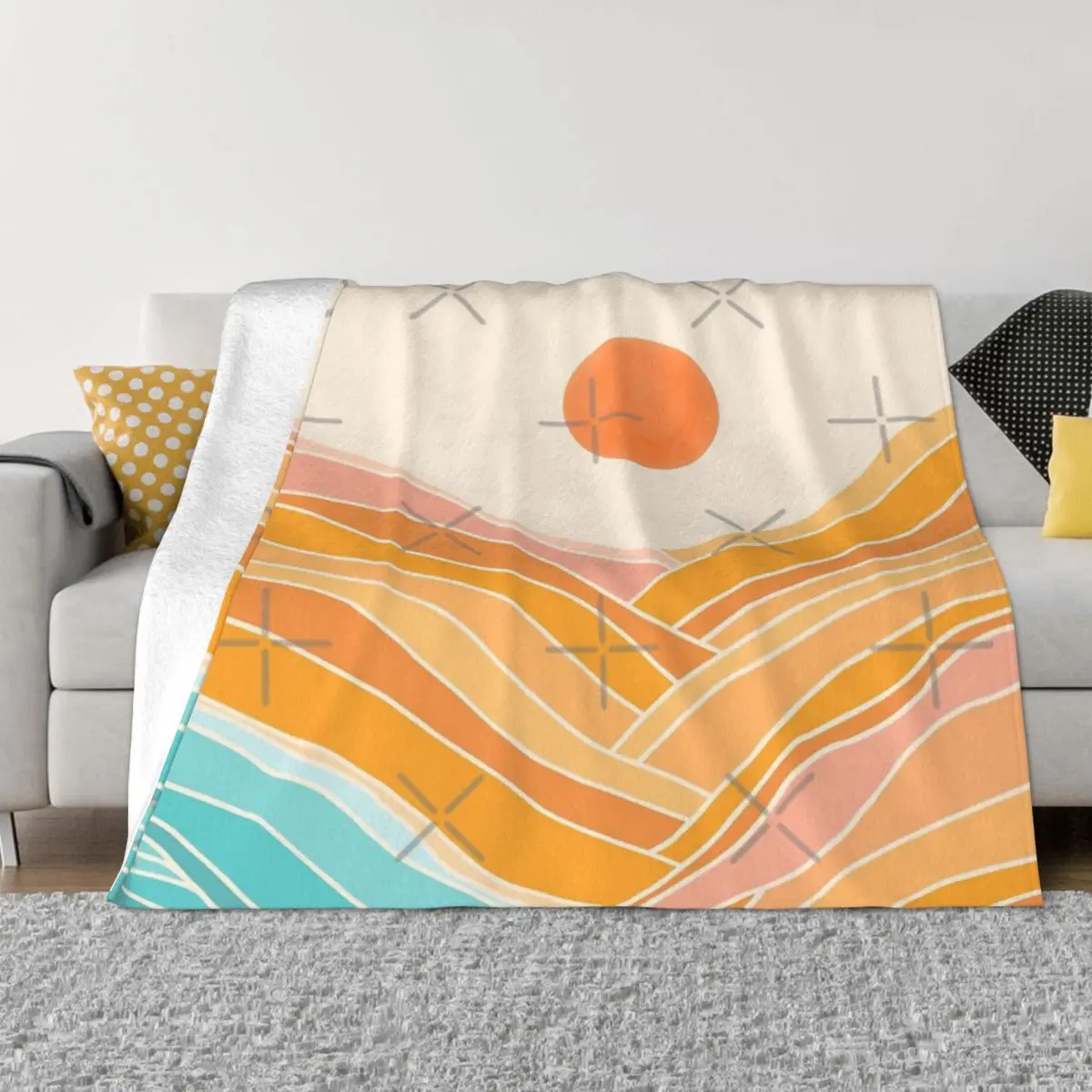 

Adventure Is On The Horizon - Quilt Bedroom Blankets & Throws Home And Decoration Throw Blanket