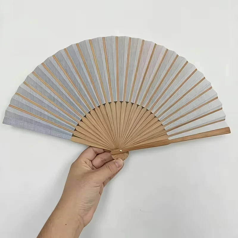 Elegant Bamboo Vintage Gradient Folding Fan Chinese-Style Handheld Ladies' Fan Perfect for Home Gifts Weddings