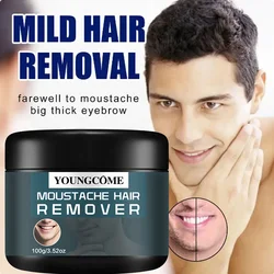 Men's Hair Removal Cream Mild and Gentle No Stimulation for The Whole Body Armpit and Leg Hair Quick Effective Hair Remover