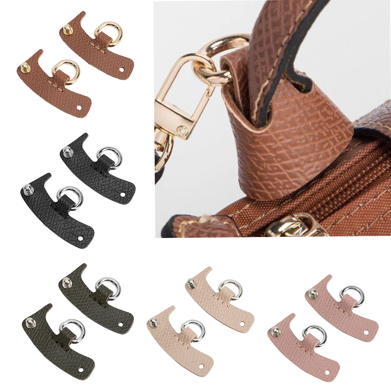 Leather Bag Strap Purse Strap Shoulder Bag Strap Adjustable Length for Briefcase Cross Body Bag Shoulder Handbags DIY Bag