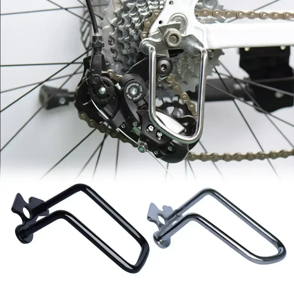 Stainless Steel Derailleur Protector MTB Protective Road Bikes Accessory Bicycle Components Cycling Gear Guard