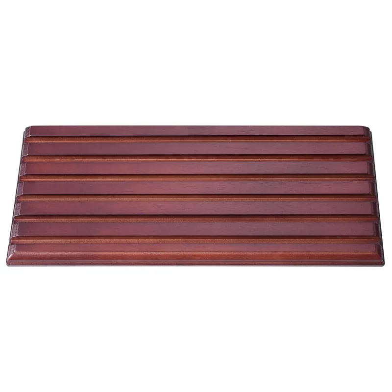【FAVORITE!】Challengecoin Solid Wood 100% Holder Rack Case For 42 Coins 6 Rows Display Stand For Challenge Coins