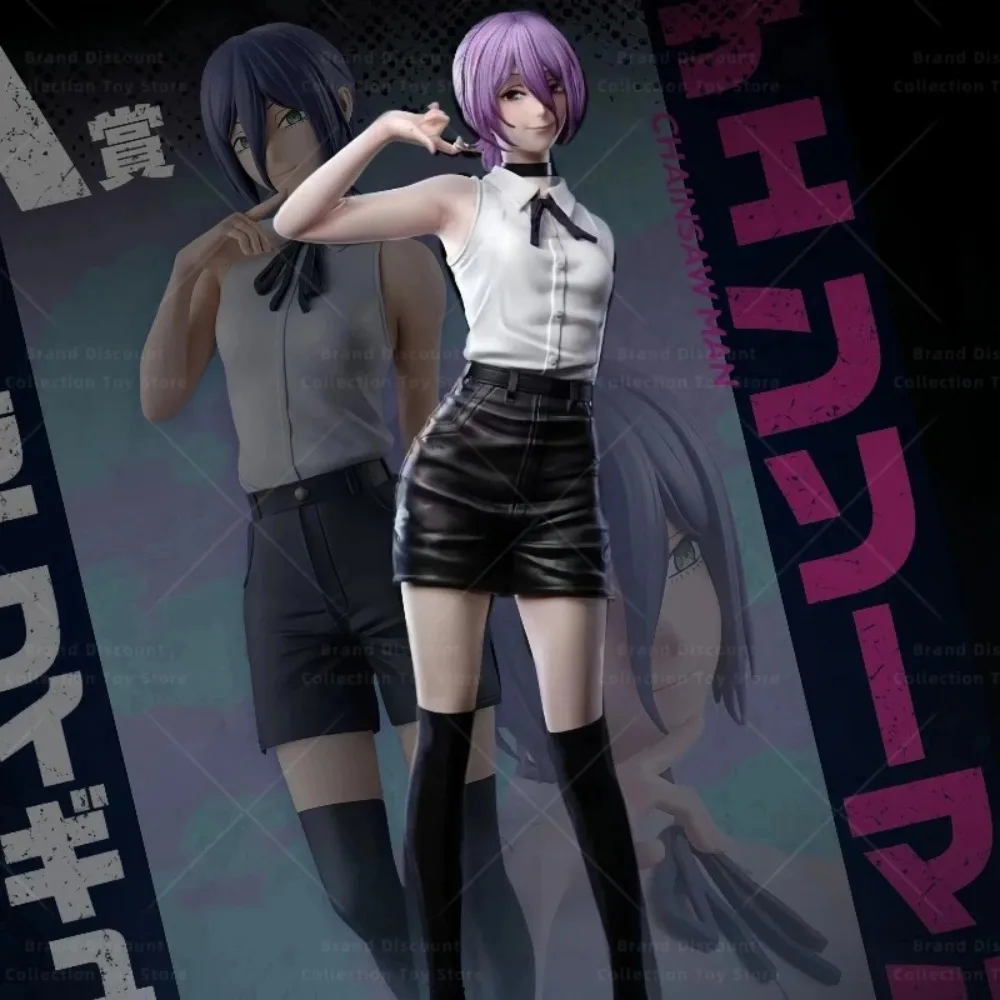 

BanDai Chainsaw Man Reze Figure 33cm PVC Statue Anime Model Sexy Demon Girl Collection Desktop Ornament for Home Decor Gifts