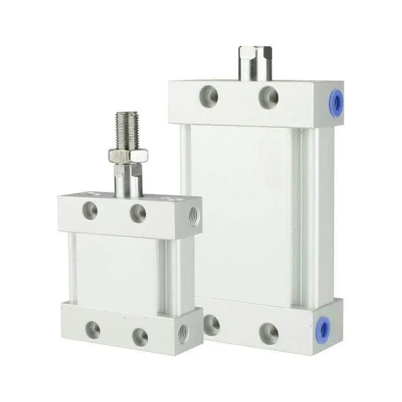 Flat Plate Pneumatic Air Cylinder  Compact Non‑Rotating Piston Cylinder