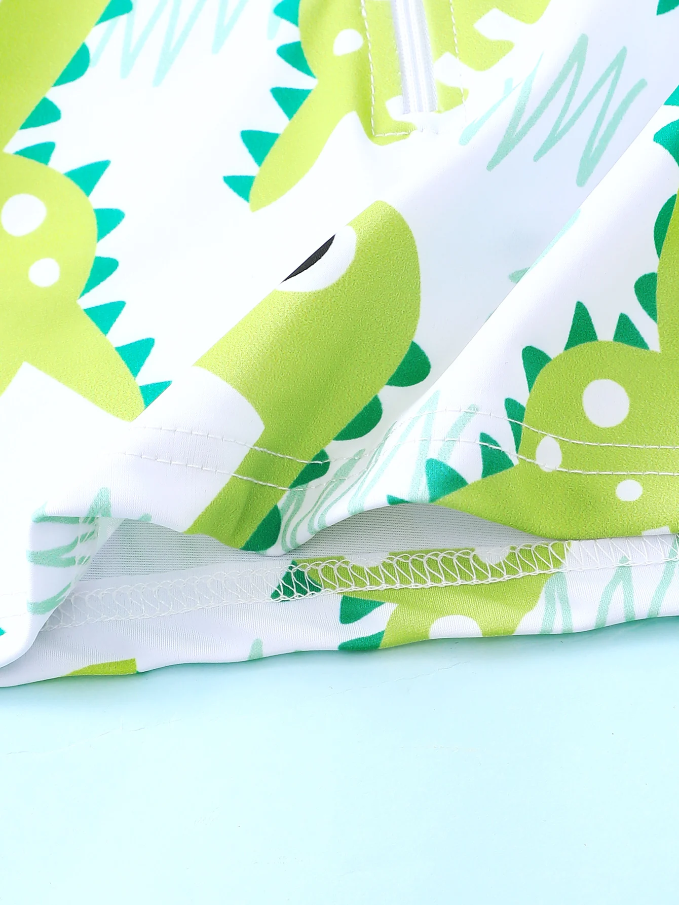 Langarm-Badebekleidungsset für Kleinkinder, Jungen, mit Shorts und Mütze, Kleinkind-Wasserbekleidung, Outfit, Schutz vor UV-Strahlen – Detail 4
