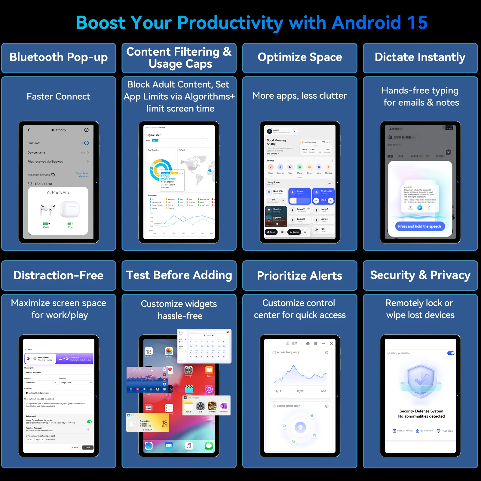 Tablet do gier HEADWOLF FPad 6 z Androidem 14, ekran 8,4 cala, 128 GB ROM, procesor MTK Helio G99 Octa-core, 4G SIM LTE, bateria 6500 mAh
