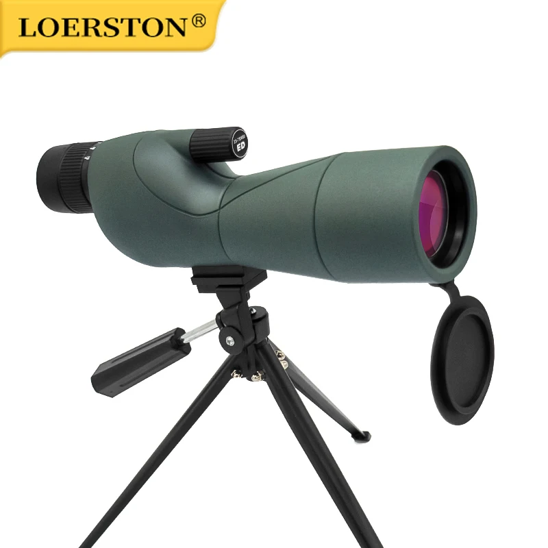 

25-75x60 Zoom Monocular Spotting Scope powerful telescope Bak4 Prism ED Lens For Outdoor Camping Bird Watching viewing