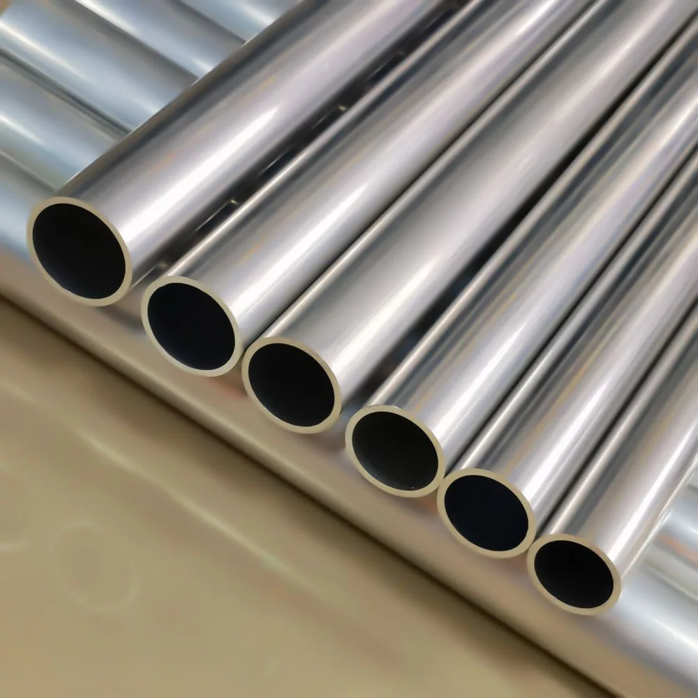 Aluminium Pipe 2mm Thickness 6-70mm OD Straight 300mm 500mm Long Round 6063 Aluminum Alloy Tube