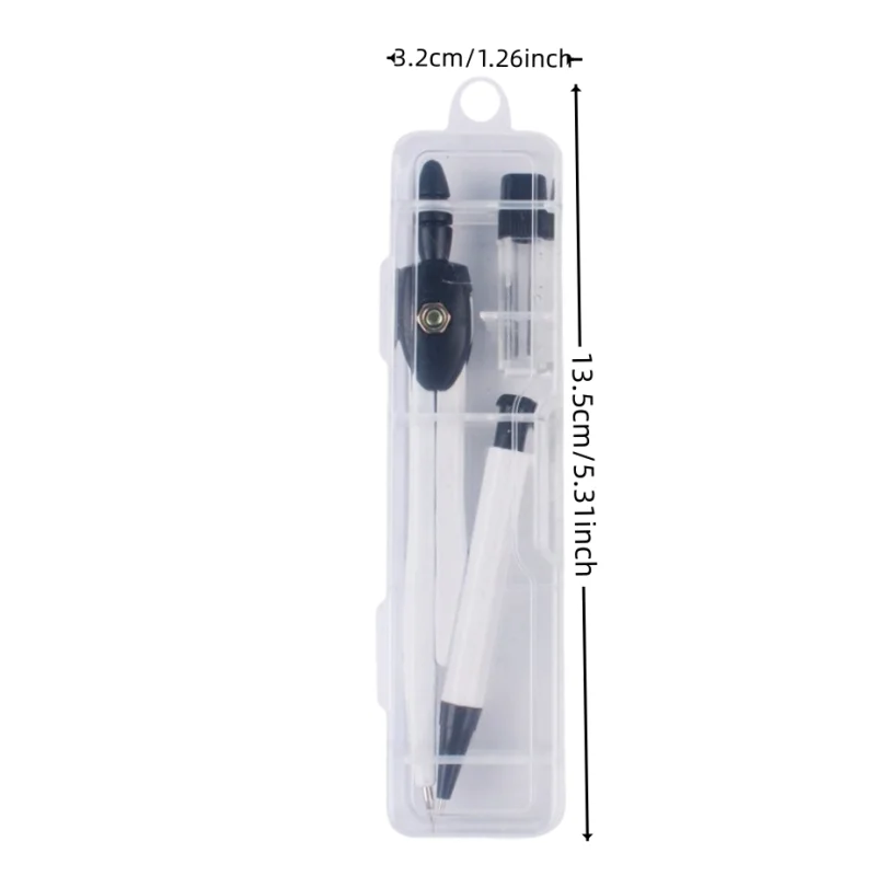 Metal compasses set for primary and secondary school students exam Drawing design drawing tools for students drawing tools