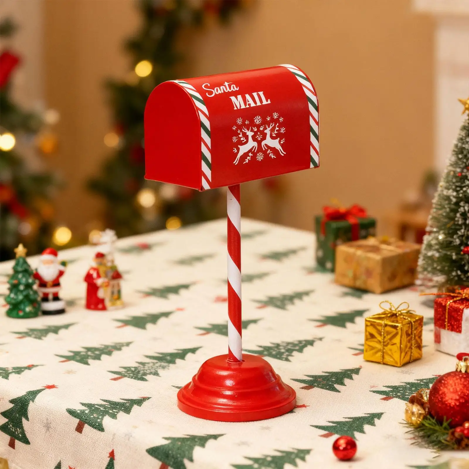 Christmas Mailbox Mini Mailbox Gift Letter Box Ornament Christmas Express Mail